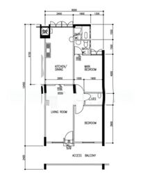 Blk 540 Bedok North Green (Bedok), HDB 3 Rooms #566354221